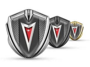 Pontiac Abovedado Emblema Insignia Estilo Limitado Chic